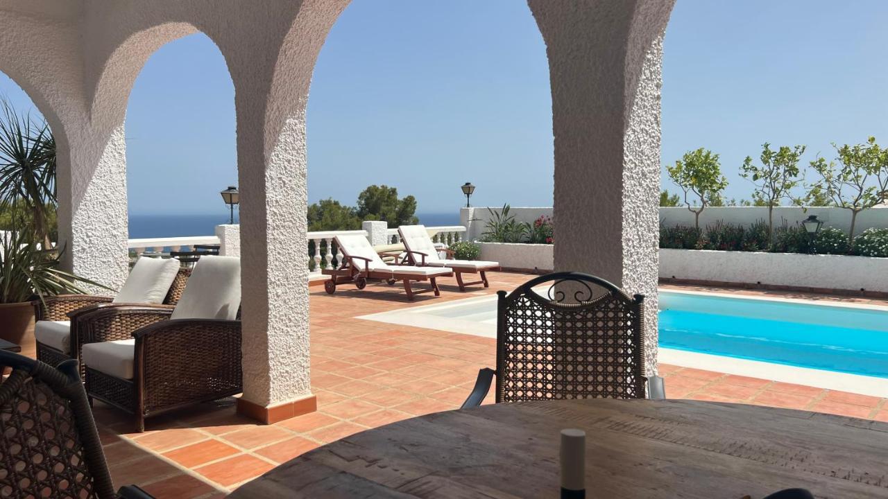 Romantic White Villa -Private Pool Nerja Luaran gambar