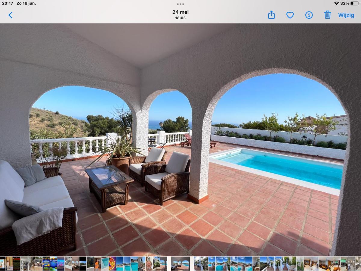 Romantic White Villa -Private Pool Nerja Luaran gambar
