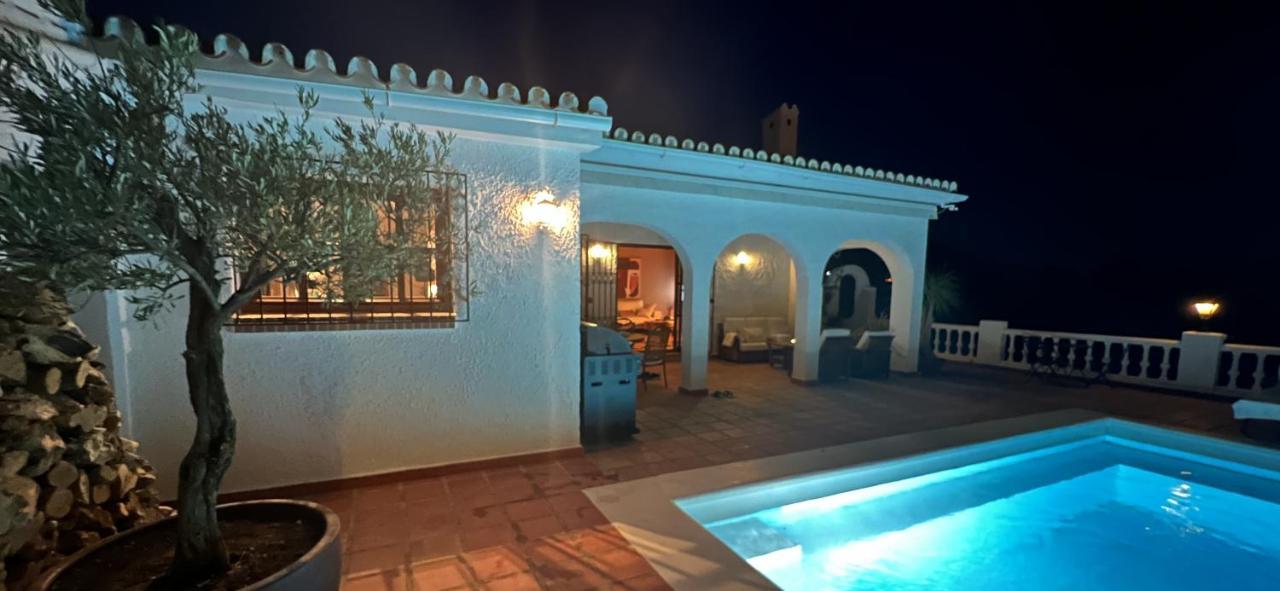 Romantic White Villa -Private Pool Nerja Luaran gambar