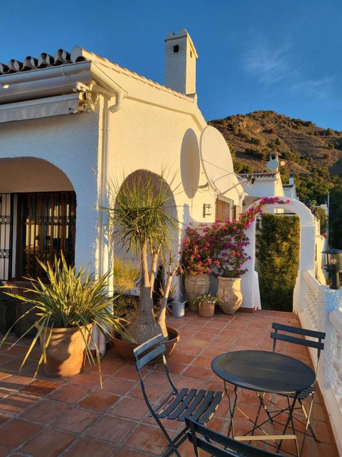 Romantic White Villa -Private Pool Nerja Luaran gambar