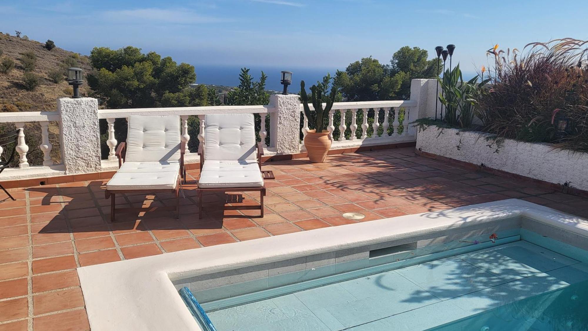 Romantic White Villa -Private Pool Nerja Luaran gambar