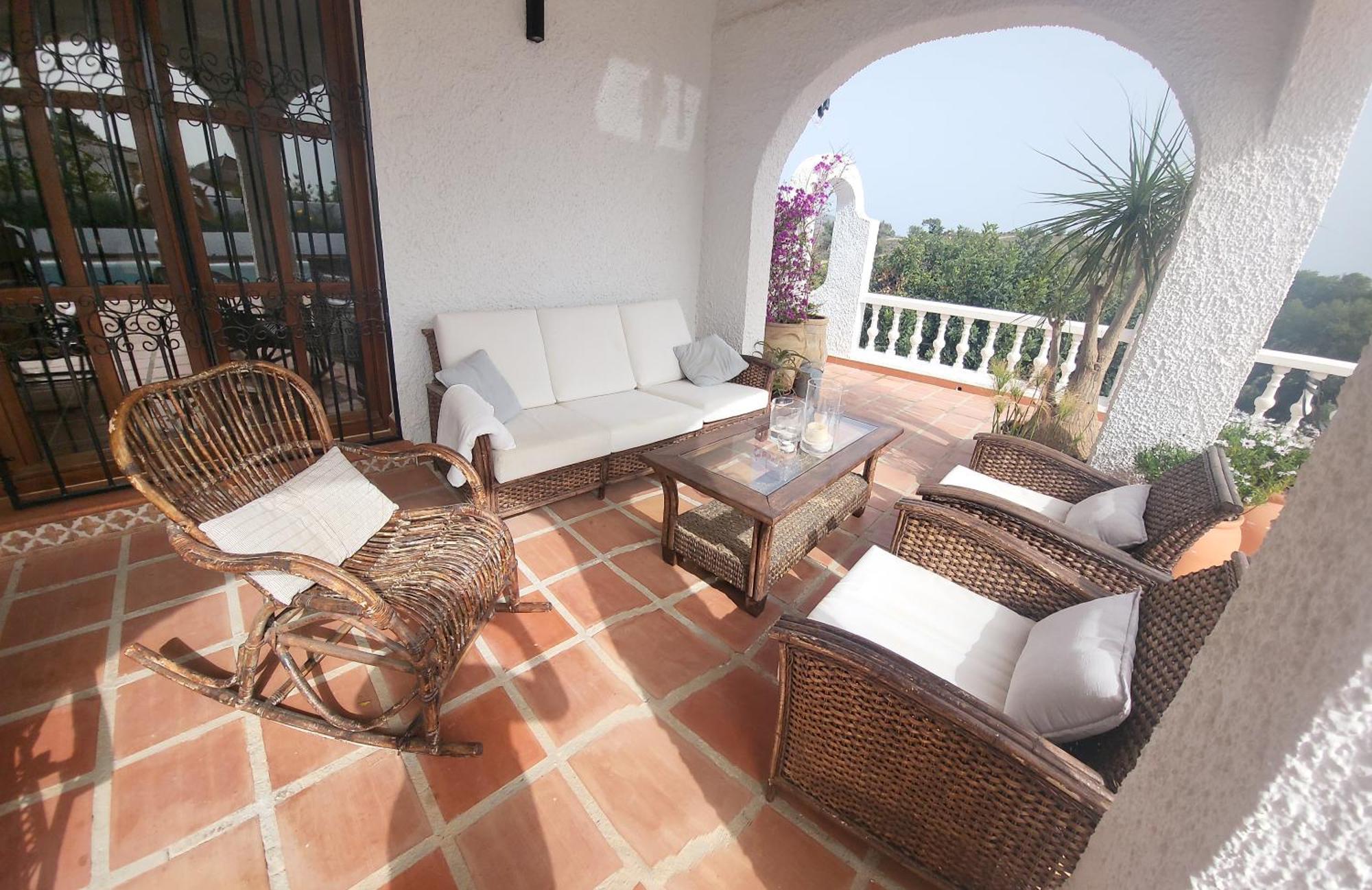Romantic White Villa -Private Pool Nerja Luaran gambar